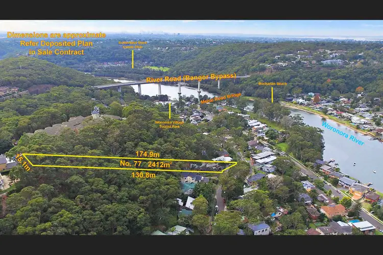 Main view of Homely land listing, 77 Prices Circuit, Woronora NSW 2232