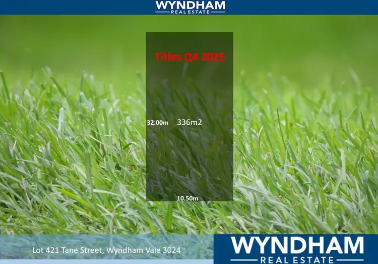 Lot 421 Tane Street, Wyndham Vale VIC 3024