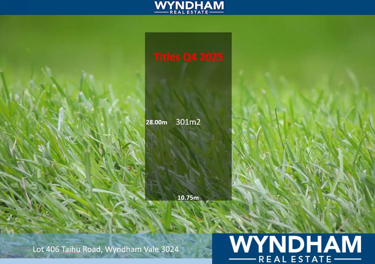 Main view of Homely land listing, Lot 406 Taihu Road, Wyndham Vale VIC 3024