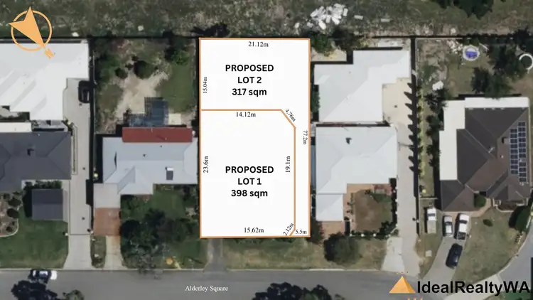 Main view of Homely land listing, 53 Alderley Square, Wilson WA 6107