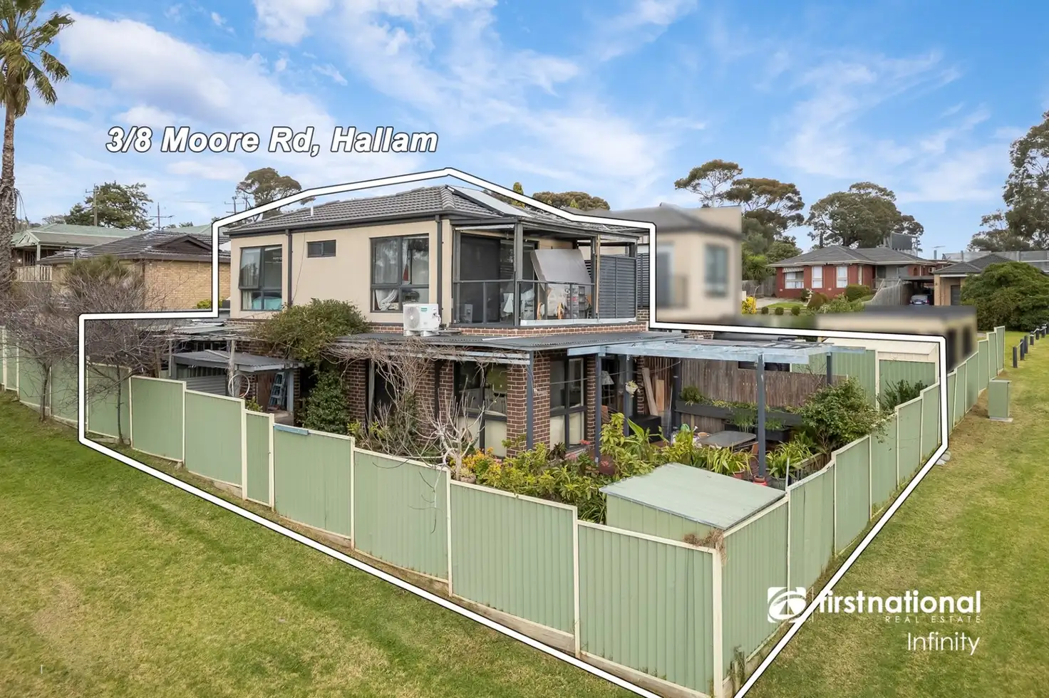 Main view of Homely townhouse listing, 3/8 Moore Road, Hallam VIC 3803