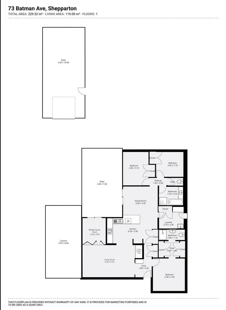 Third view of Homely house listing, 73 Batman Avenue, Shepparton VIC 3630
