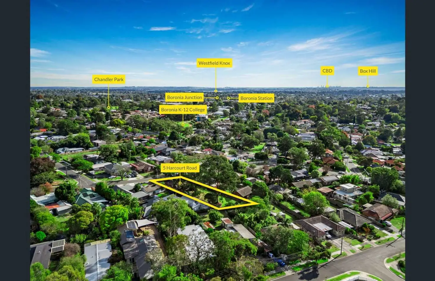 Main view of Homely house listing, 5 Harcourt Road, Boronia VIC 3155