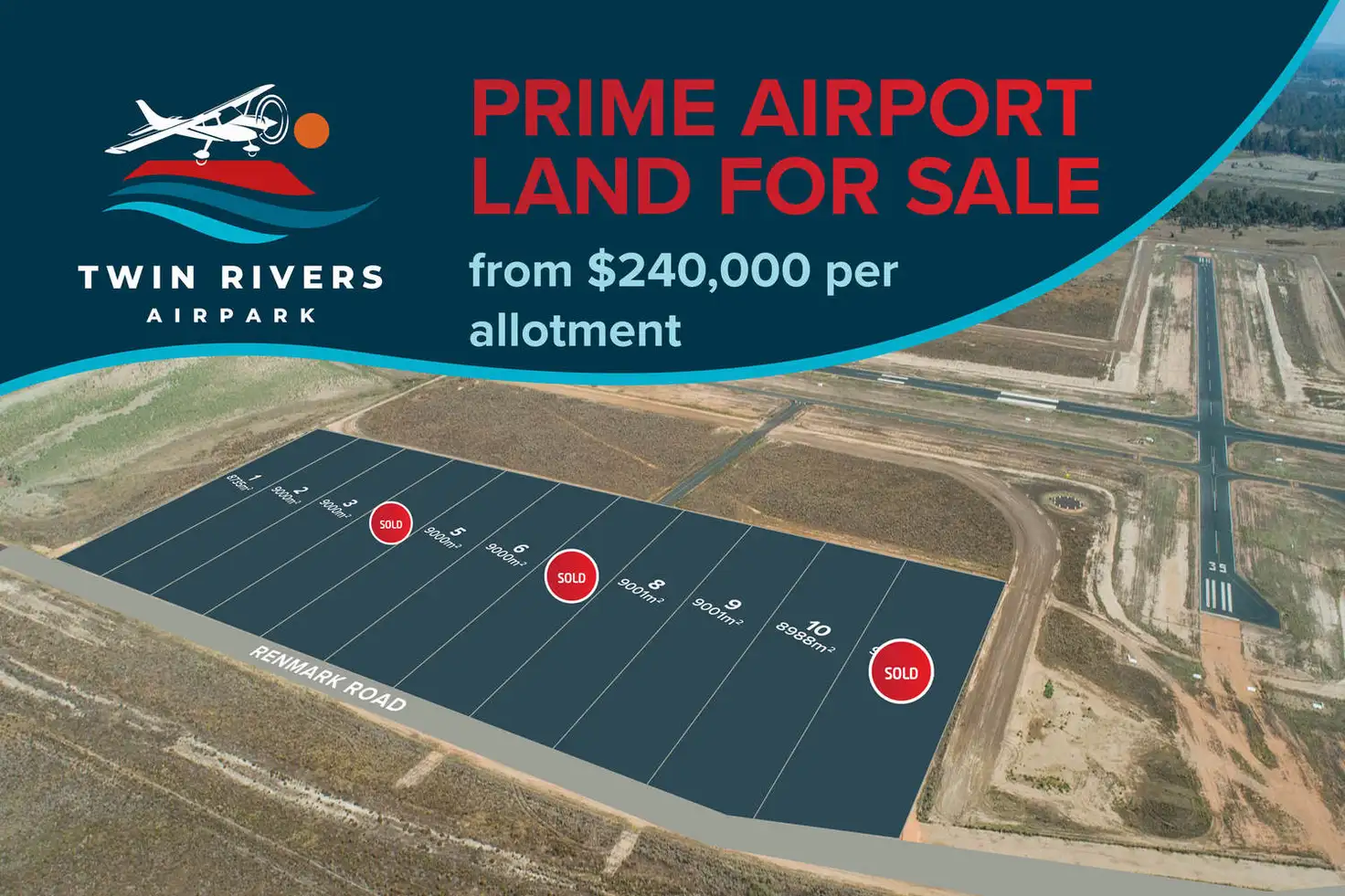 Main view of Homely land listing, Lot 2/ Renmark Road, Wentworth NSW 2648