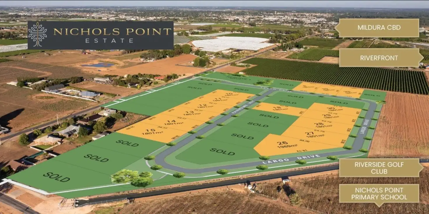 Main view of Homely land listing, 147 Fifth Street, Nichols Point VIC 3501