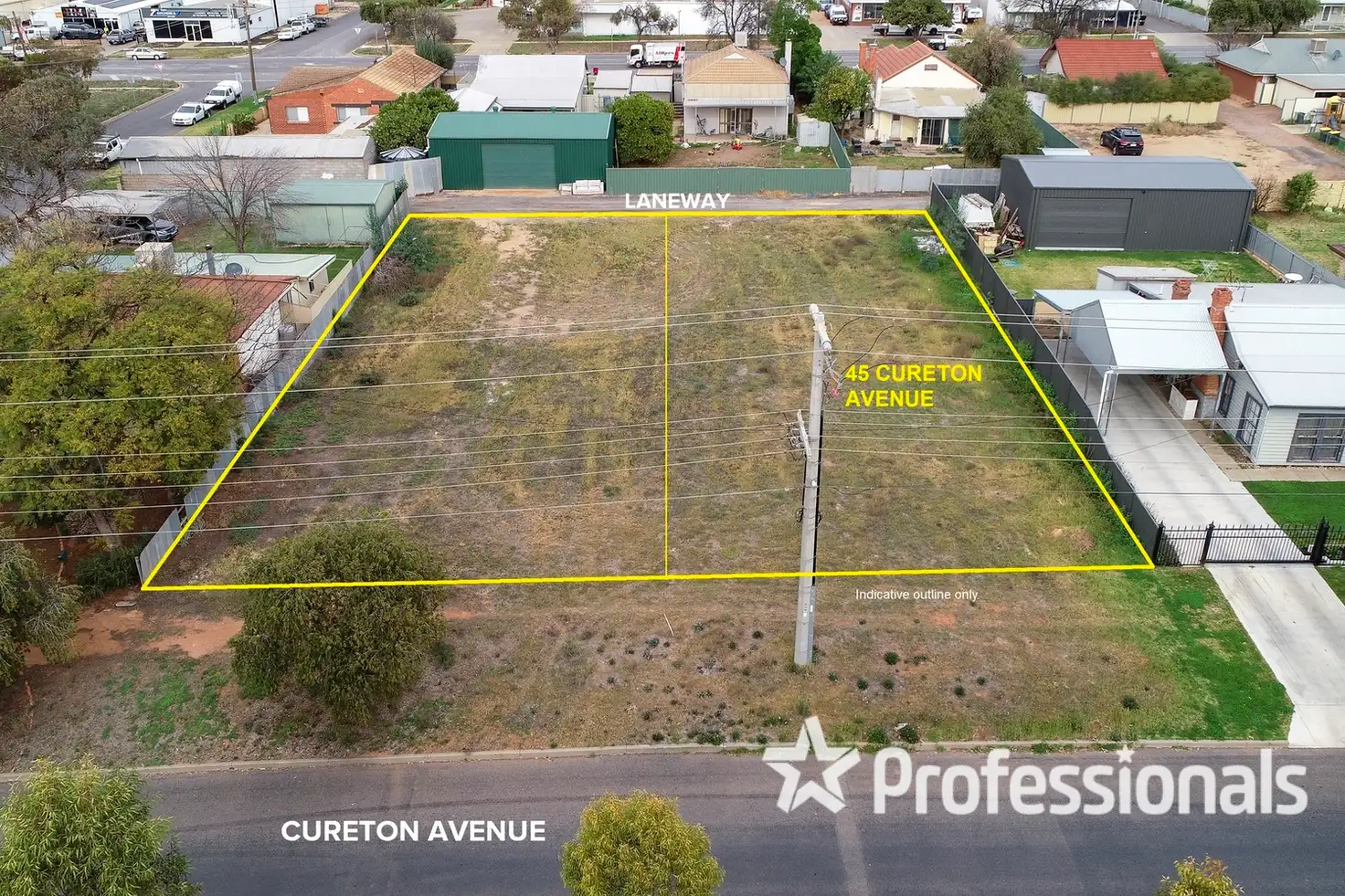 Main view of Homely land listing, 45 Cureton Avenue, Mildura VIC 3500