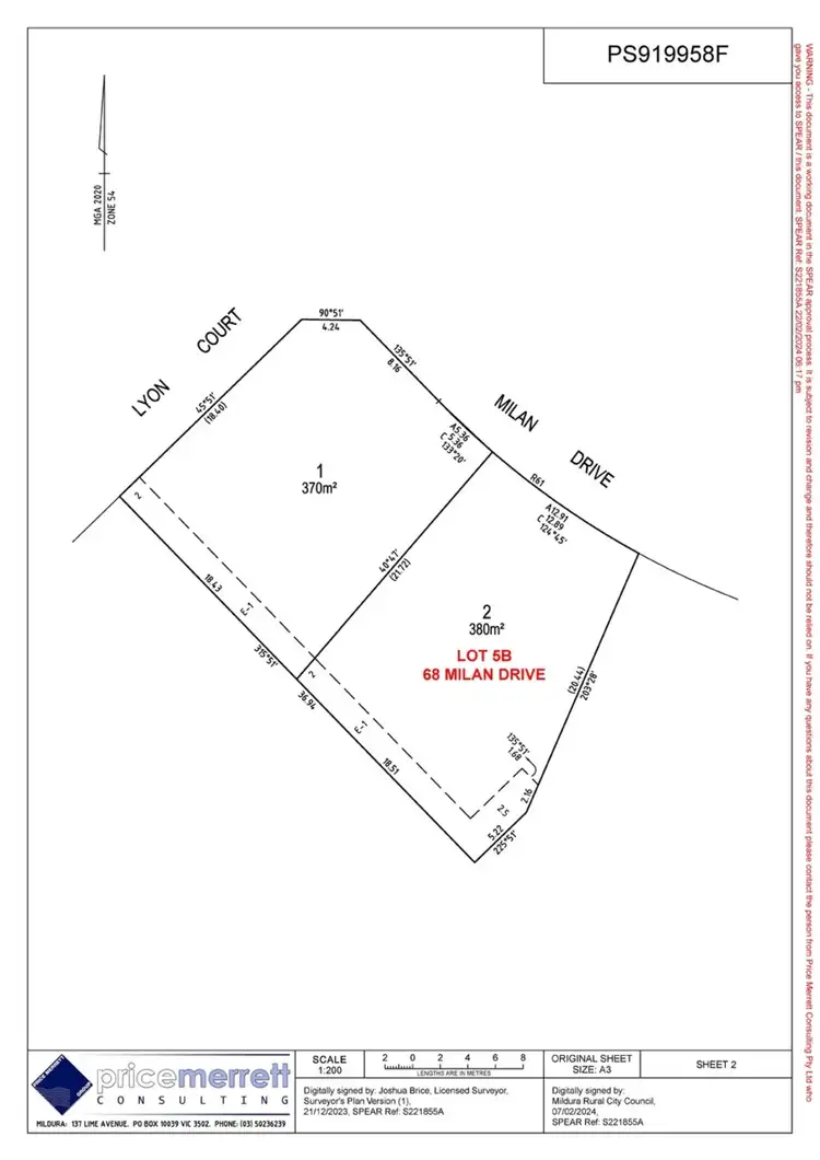 Second view of Homely land listing, LOT 5b, 68 Milan Drive, Irymple VIC 3498
