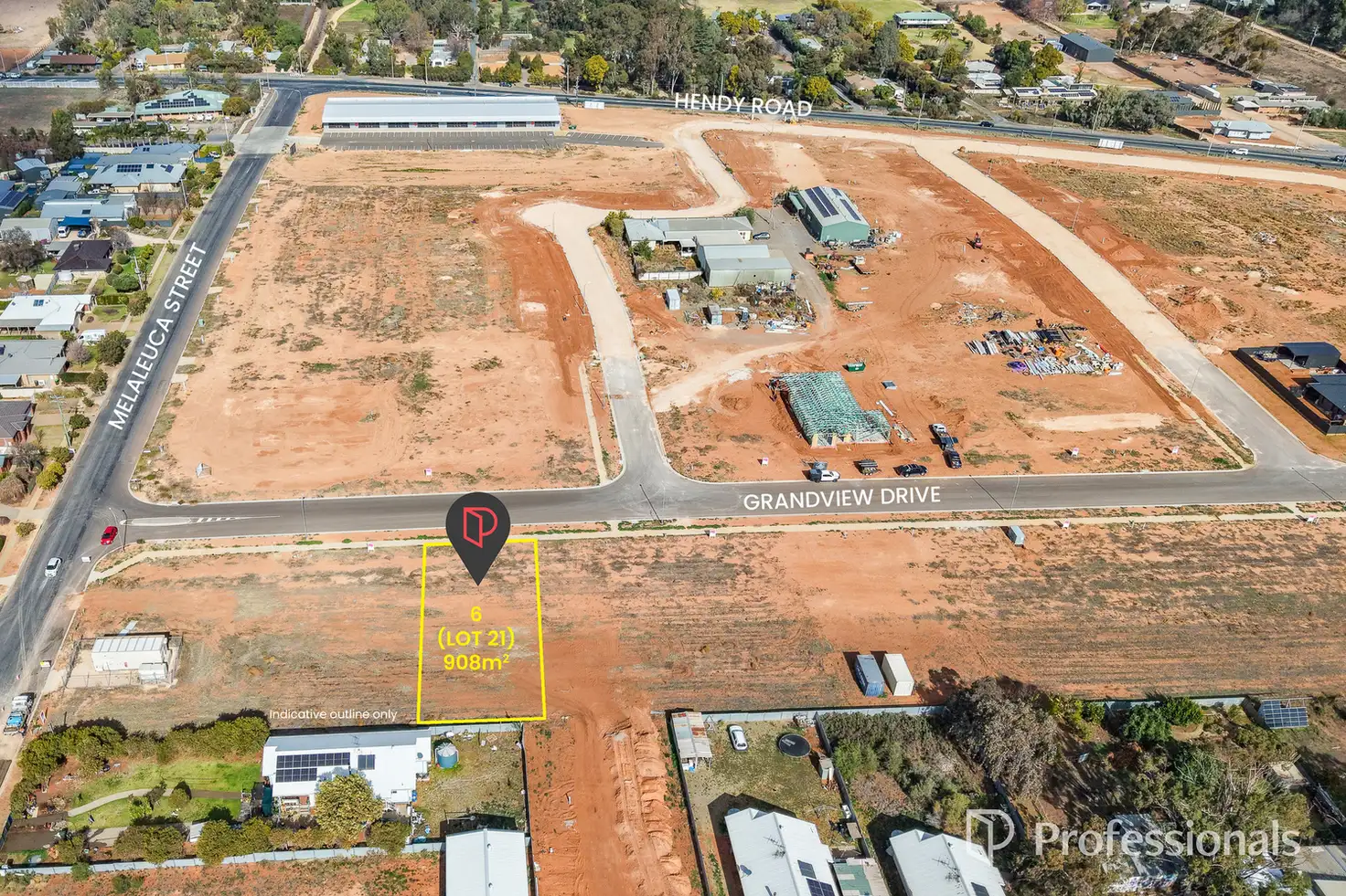 Main view of Homely land listing, LOT Lot 21, 6 Grandview Drive, Buronga NSW 2739