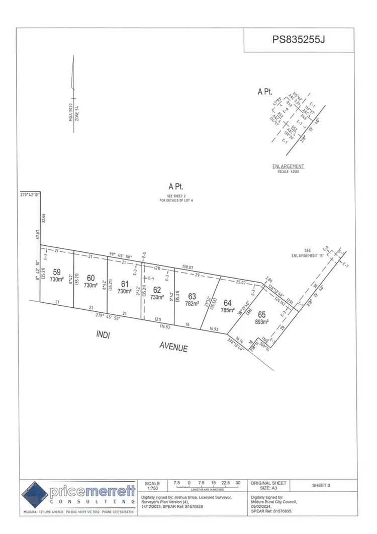 Second view of Homely land listing, LOT Lot 68, 139-151 Indi Avenue, Red Cliffs VIC 3496