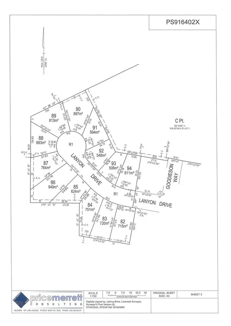 Third view of Homely land listing, LOT Lot 68, 139-151 Indi Avenue, Red Cliffs VIC 3496