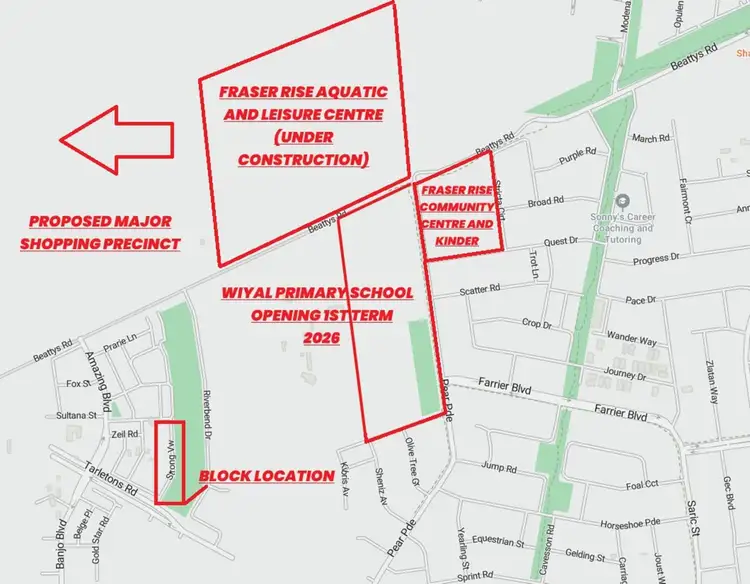 Second view of Homely land listing, 11 Strong View, Fraser Rise VIC 3336