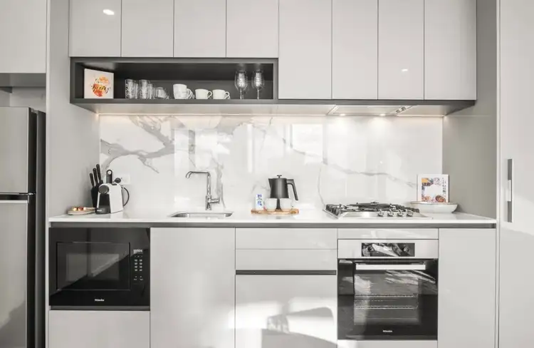 Third view of Homely apartment listing, 704/408 Spencer Street, West Melbourne VIC 3003