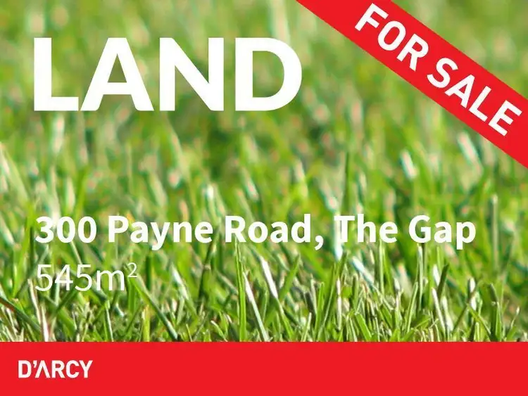 Main view of Homely land listing, 300 Payne Road, The Gap QLD 4061