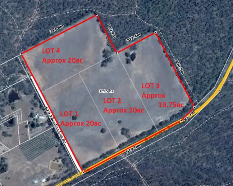 Main view of Homely land listing, LOT Lots, 1-4 Sporting Flat Road, Dunolly VIC 3472