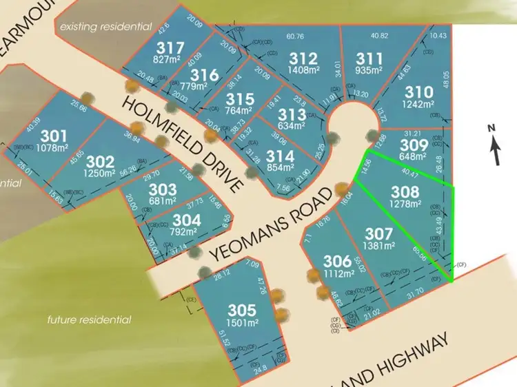 Main view of Homely land listing, 308 Yeomans Drive, Armidale NSW 2350