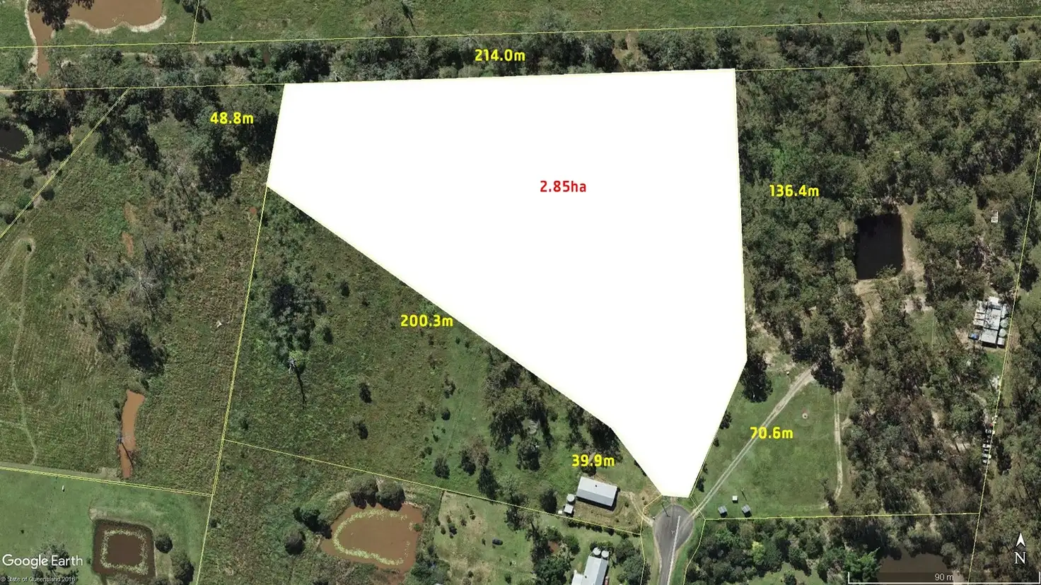 Main view of Homely land listing, 55 Jamie Avenue, Curra QLD 4570