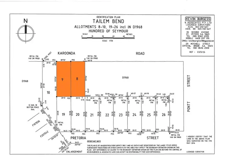 Main view of Homely land listing, Lots 8 & 9 Kulde Road, Tailem Bend SA 5260