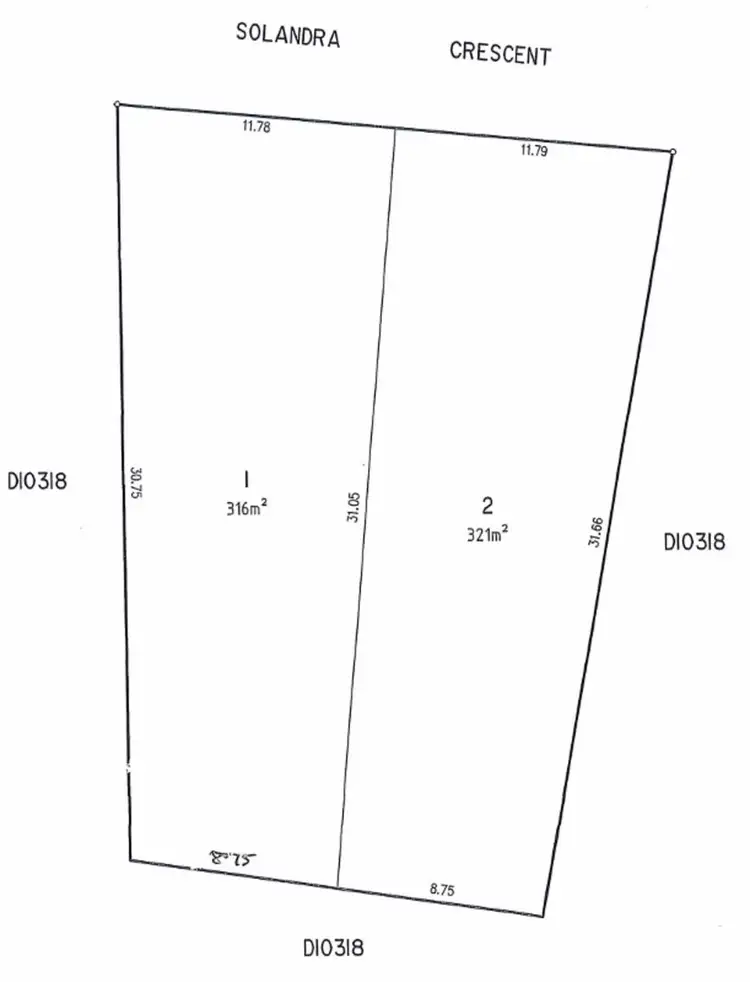 Third view of Homely land listing, LOT Lots 1 & 2, 64 Solandra Crescent, Modbury North SA 5092
