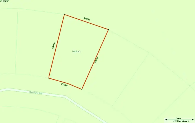 Second view of Homely land listing, 13 Cumming Parade, Point Lookout QLD 4183