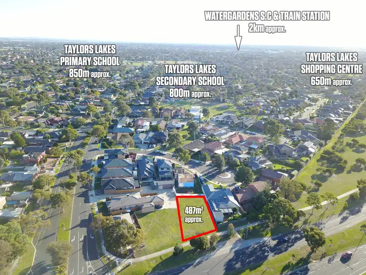Second view of Homely land listing, 529 Sunshine Avenue, Taylors Lakes VIC 3038