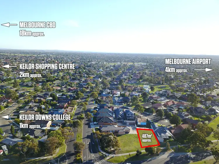 Third view of Homely land listing, 529 Sunshine Avenue, Taylors Lakes VIC 3038