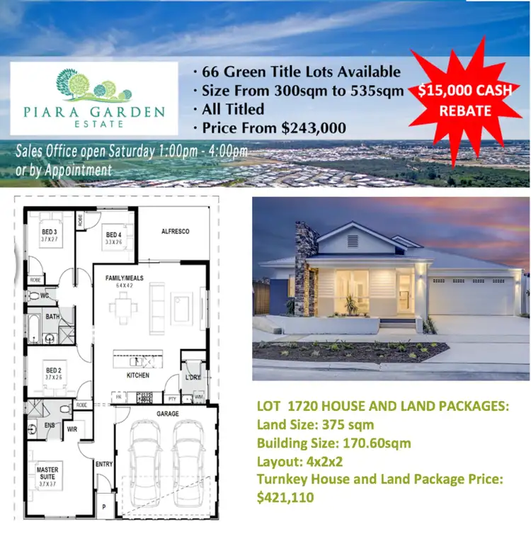 LOT 1720, 16 Sovite Road, Piara Waters WA 6112