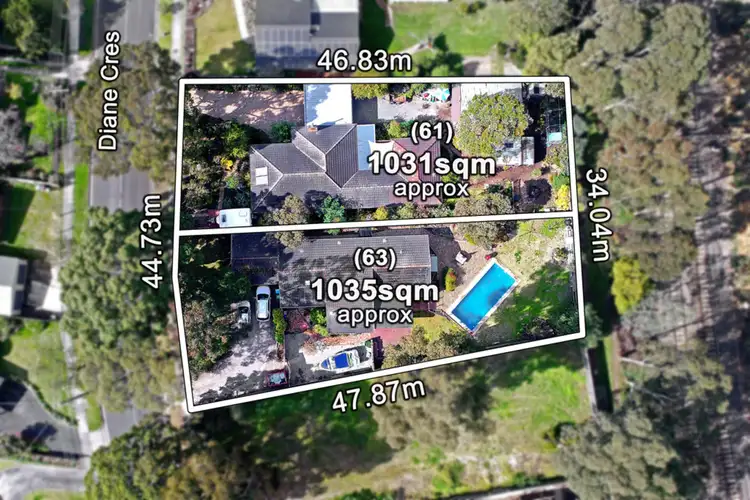 Second view of Homely house listing, 63 Diane Crescent, Croydon VIC 3136