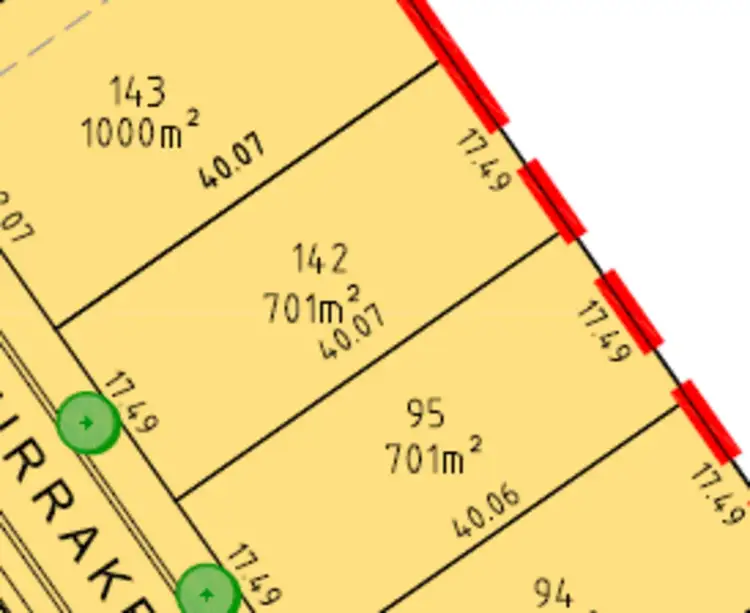 Main view of Homely land listing, LOT Lot, 142 Whirrakee Drive, Maryborough VIC 3465
