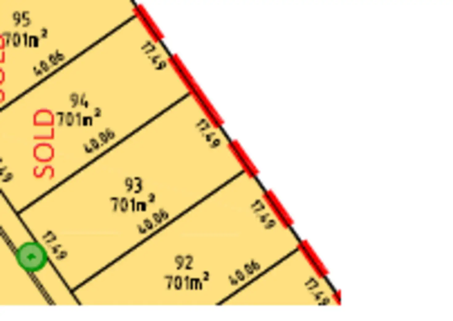 Main view of Homely land listing, LOT lot, 93 Whirrakee Drive, Maryborough VIC 3465