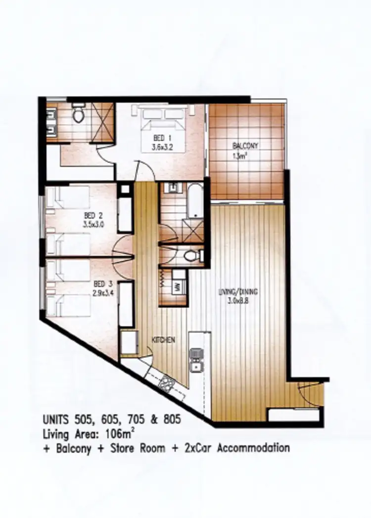 Fifth view of Homely apartment listing, 805/81 Sutton Street, Redcliffe QLD 4020