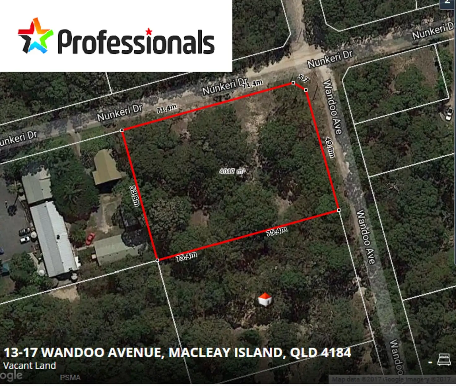 Main view of Homely land listing, 13-17 Wandoo Street, Macleay Island QLD 4184