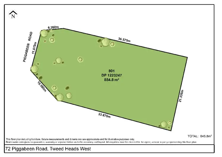 Third view of Homely land listing, 72 Piggabeen Road, Tweed Heads West NSW 2485