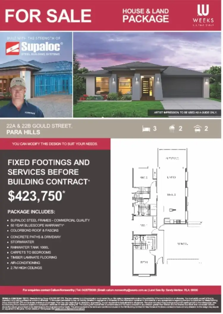 Second view of Homely house listing, 22 Gould Street, Para Hills SA 5096