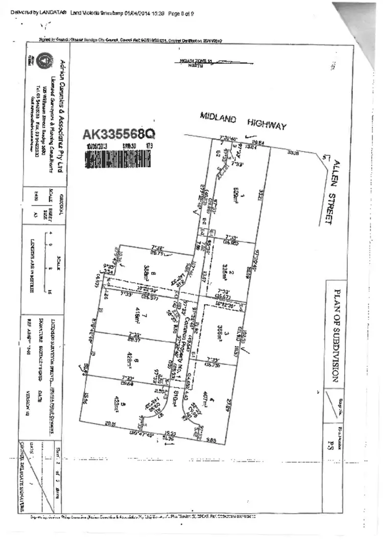 Main view of Homely land listing, LOT Lot 3, 350 Midland Highway, Epsom VIC 3551