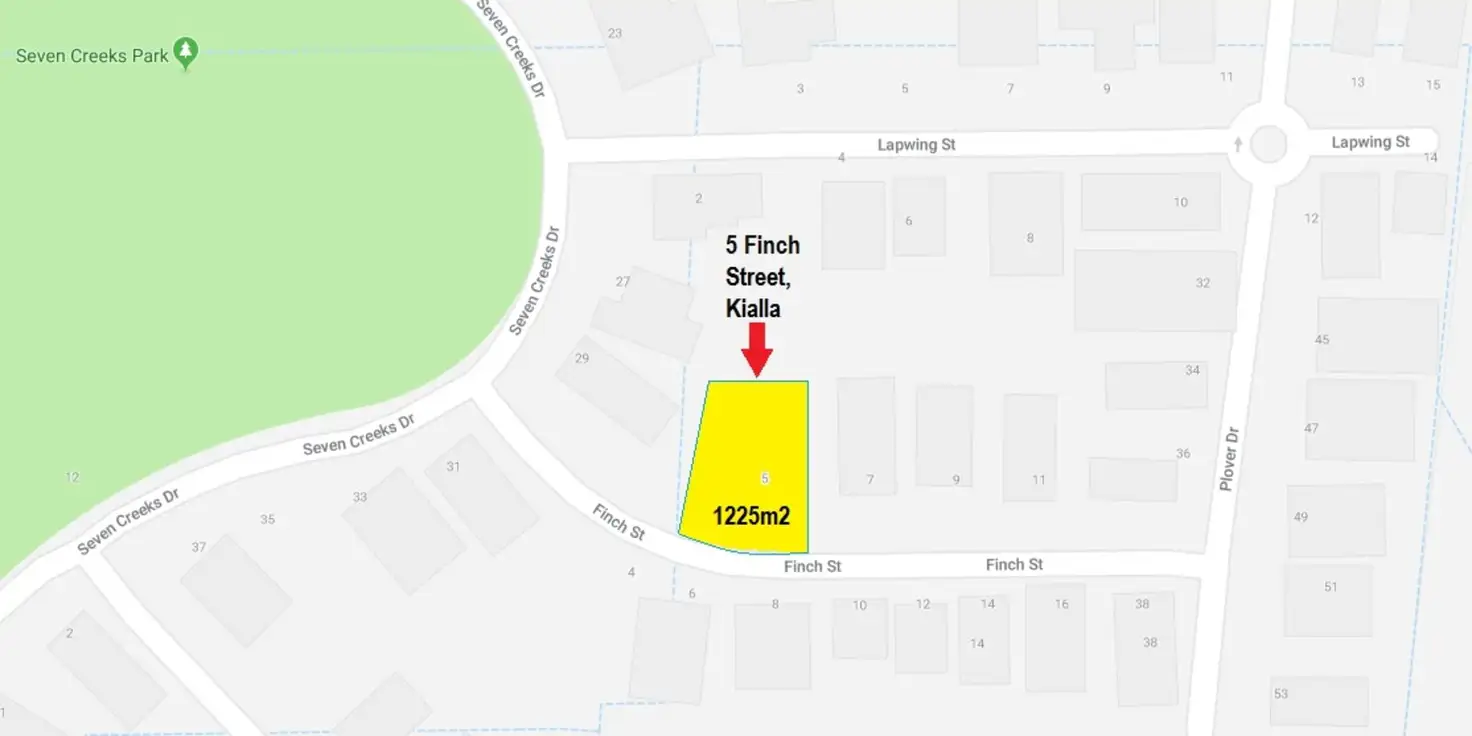 Main view of Homely land listing, 5 Finch Street, Kialla VIC 3631