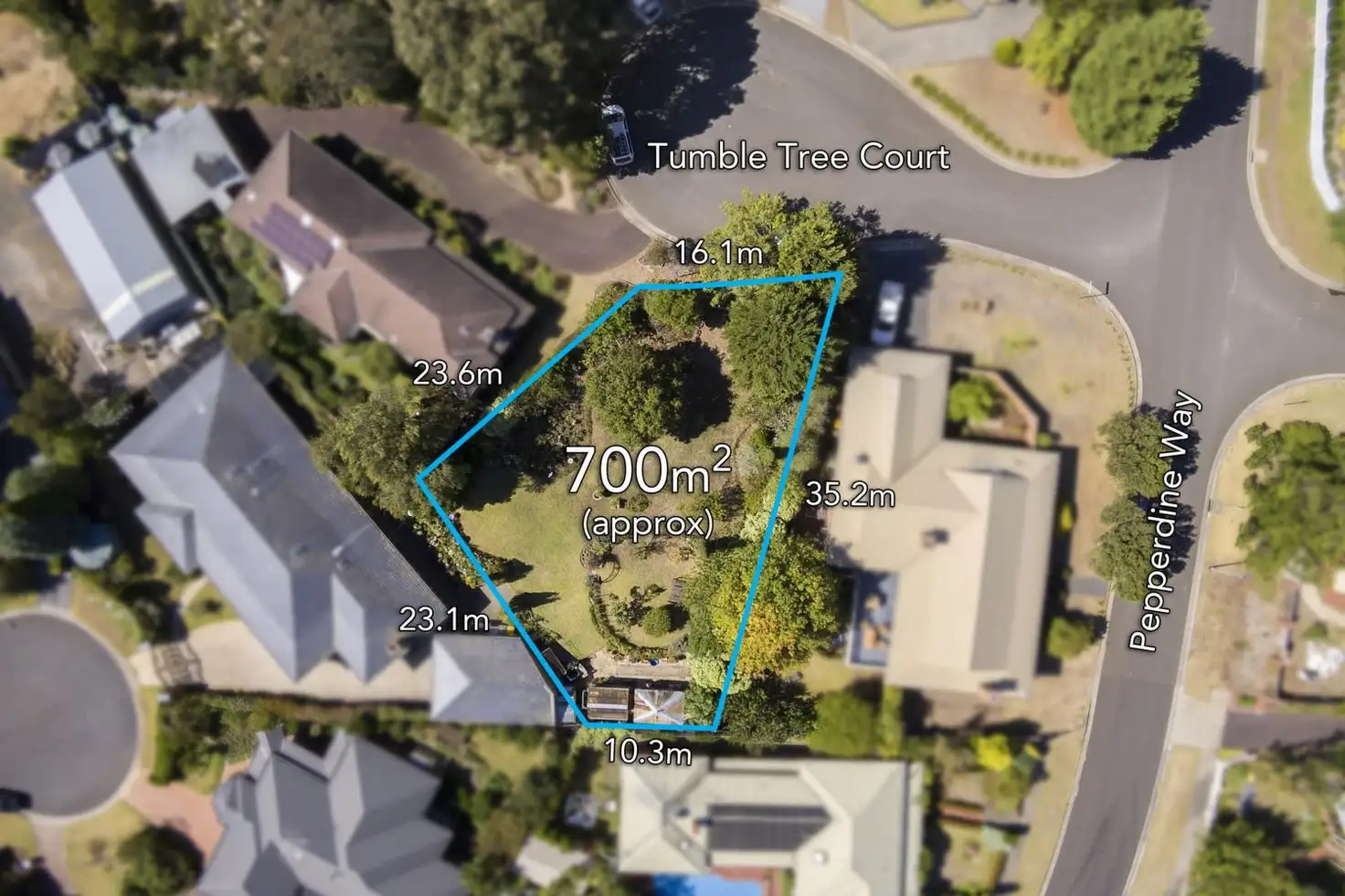 Main view of Homely land listing, 2 Tumble Tree Court, Highton VIC 3216