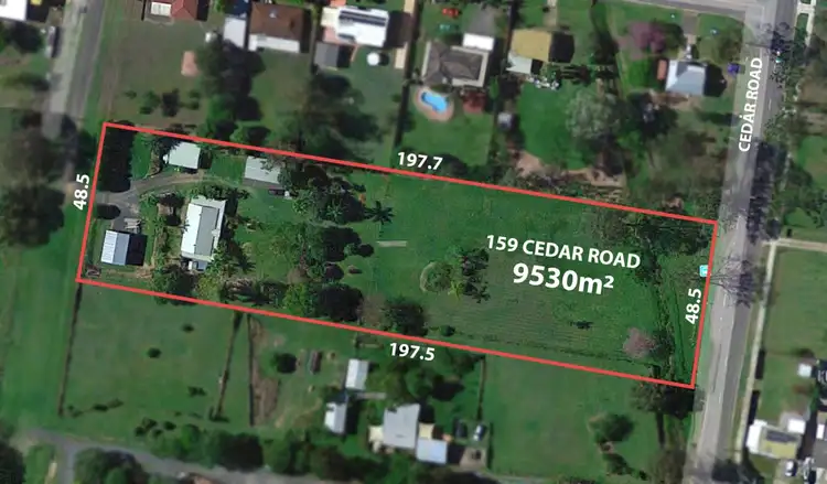 Main view of Homely land listing, 159 Cedar Road, Redbank Plains QLD 4301