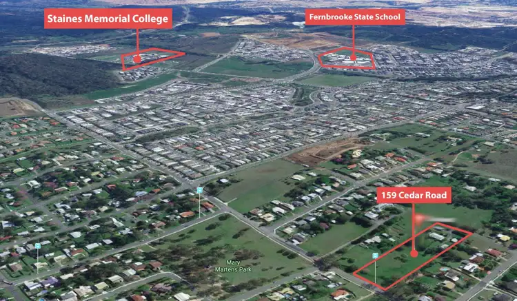 Third view of Homely land listing, 159 Cedar Road, Redbank Plains QLD 4301