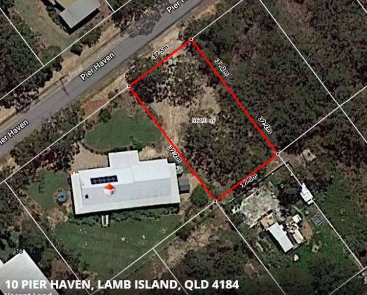 Second view of Homely land listing, 10 Pier Haven Street, Lamb Island QLD 4184