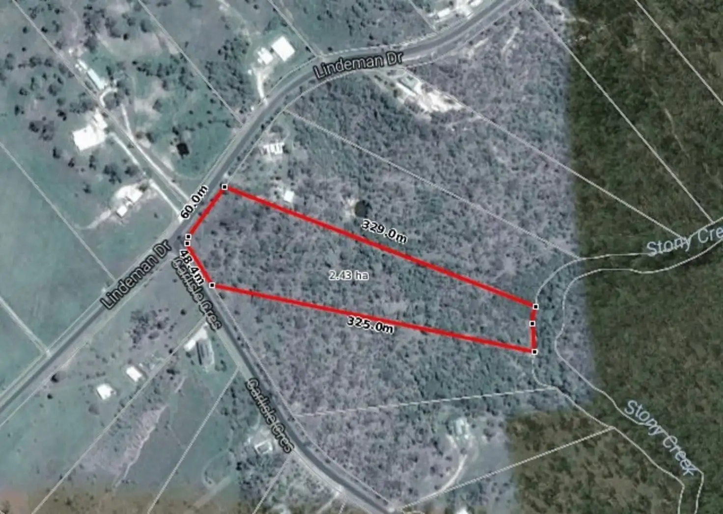 Main view of Homely land listing, 82 Carlisle Crescent, Bloomsbury QLD 4799