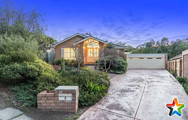 Main view of Homely house listing, 5 Josie Court, Lilydale VIC 3140