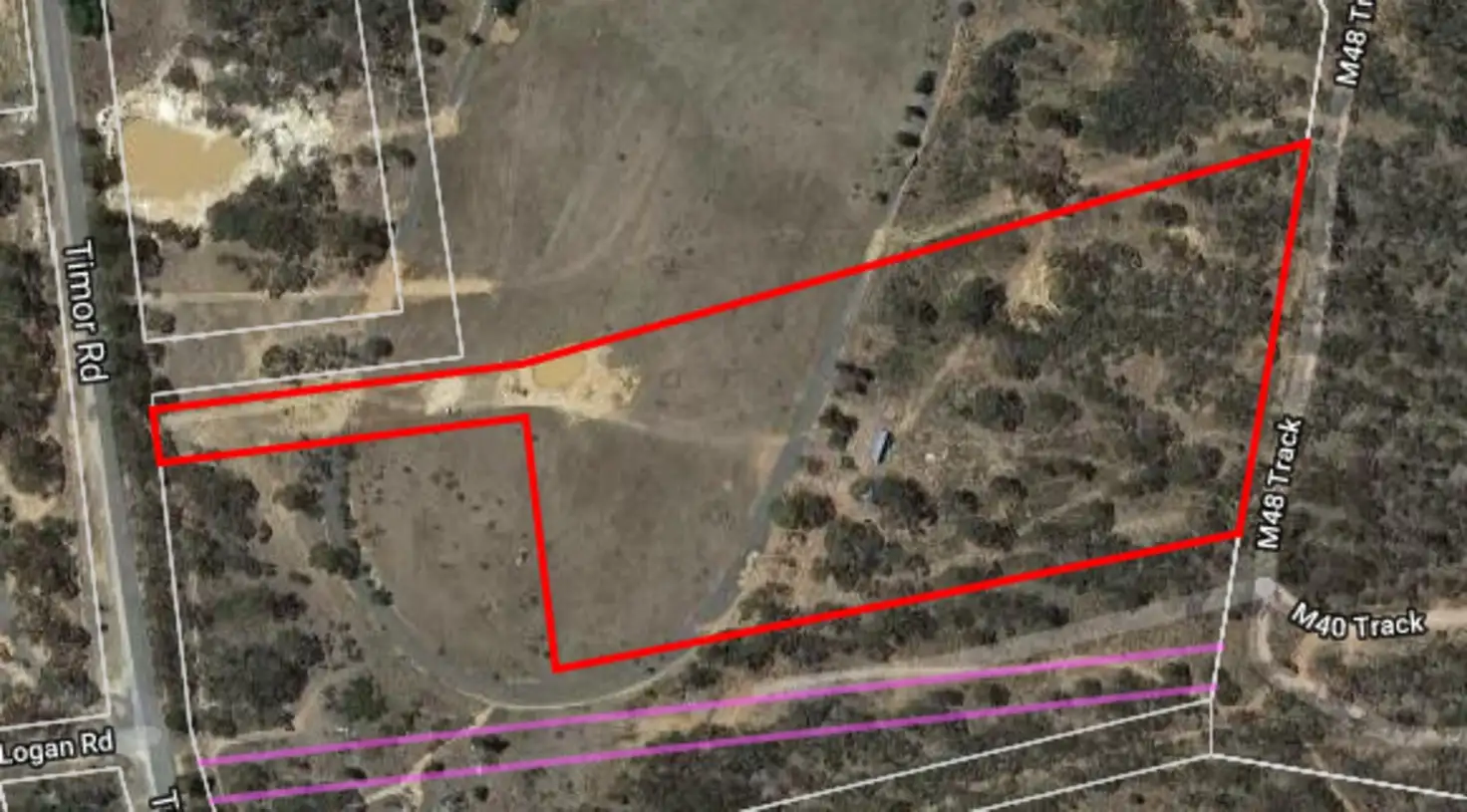 Main view of Homely land listing, 184 Timor Road, Bowenvale VIC 3465