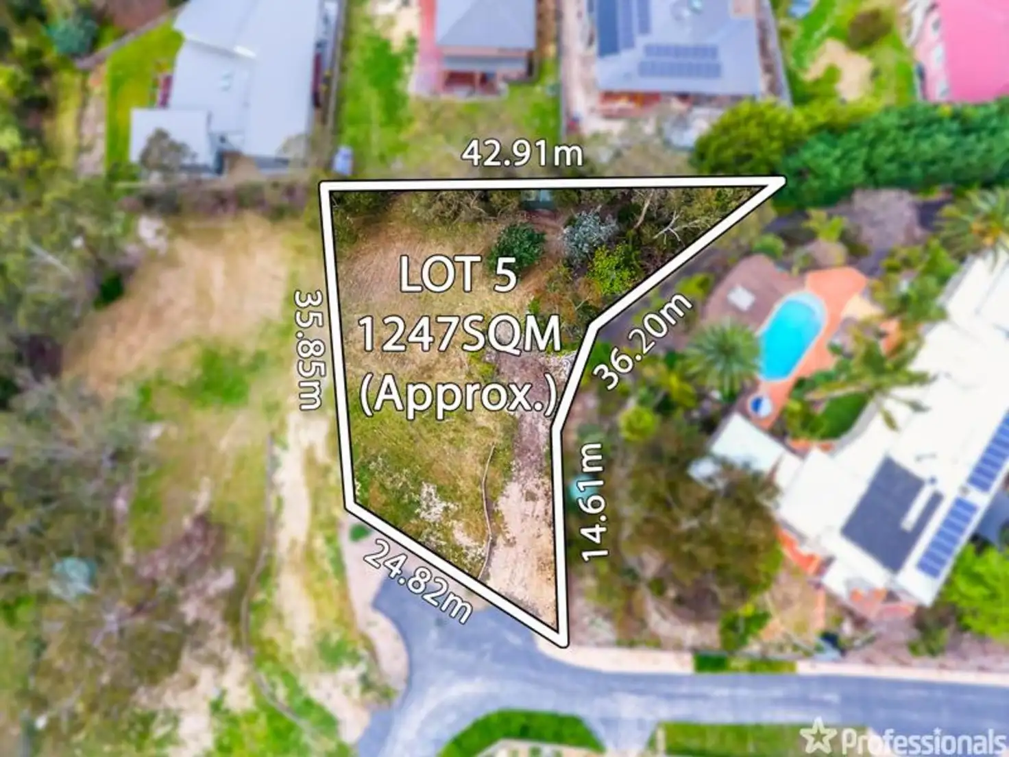 Main view of Homely land listing, LOT Lot, 5 Trinity Close, Lilydale VIC 3140