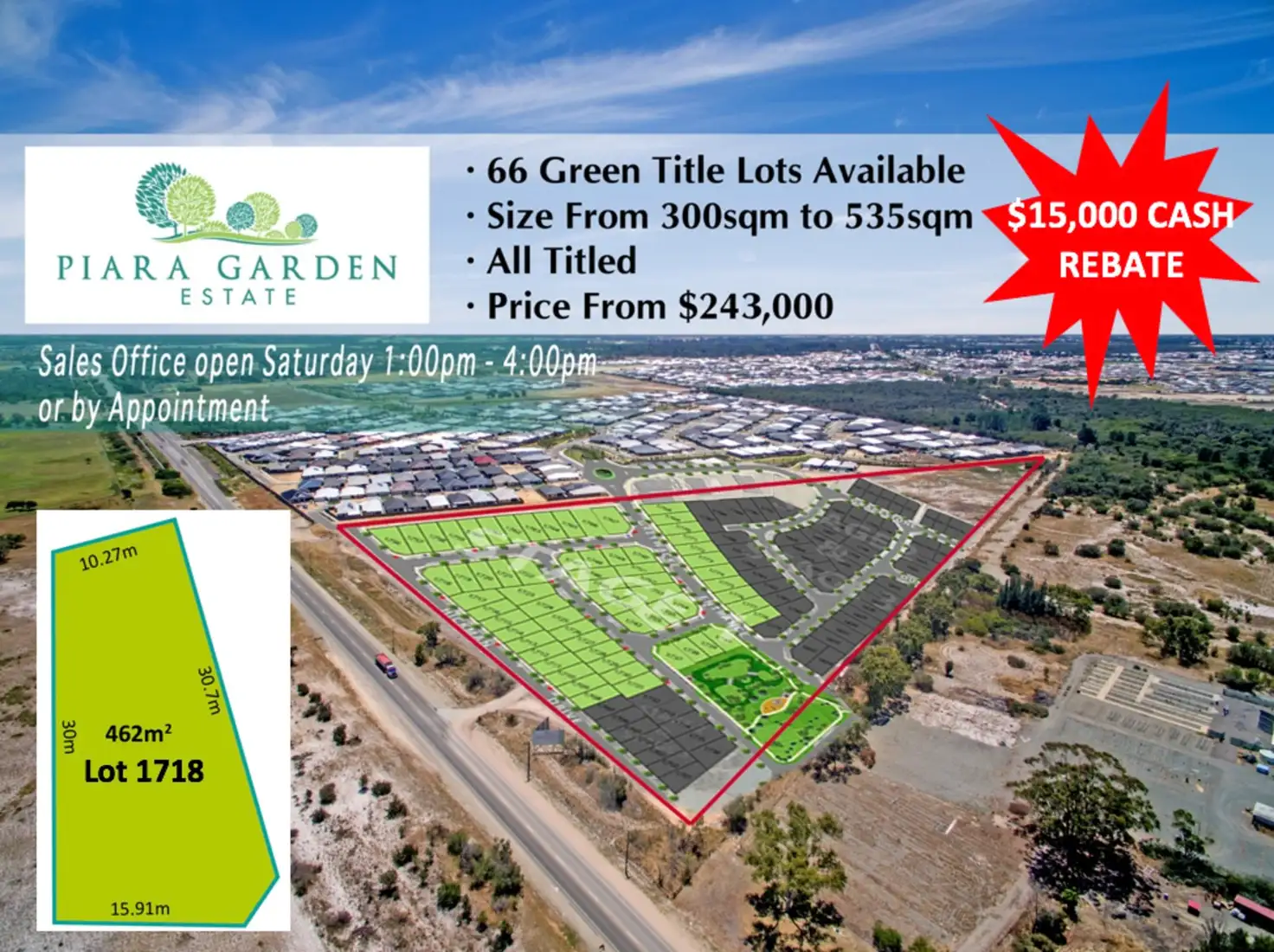 Main view of Homely land listing, LOT 1718, 20 Sovite Road, Piara Waters WA 6112