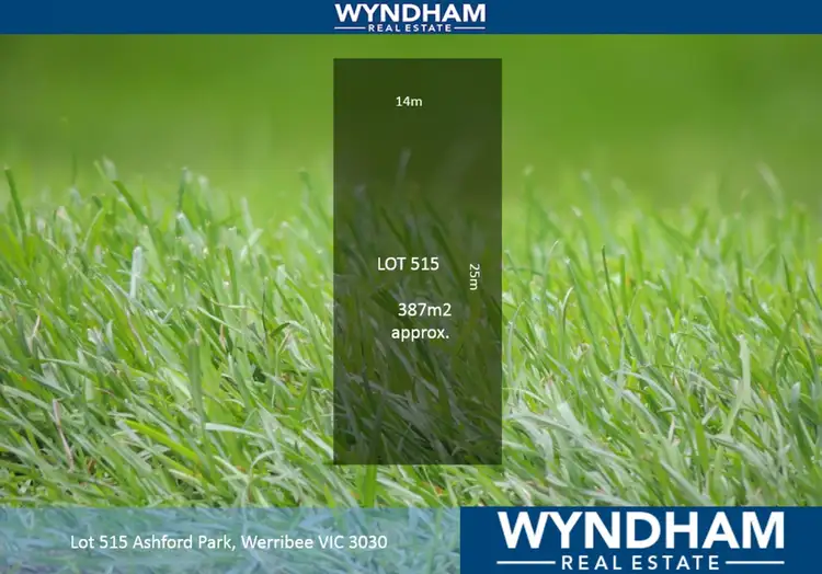 Lot 515 Ashford Park, Werribee VIC 3030