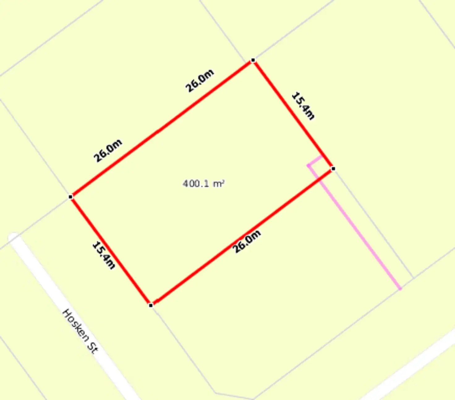 Main view of Homely land listing, 36 Hosken Street, Maryborough VIC 3465