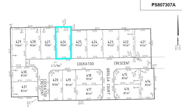 Third view of Homely land listing, LOT Lot 426, 14 Cockatoo Crescent, Kialla VIC 3631