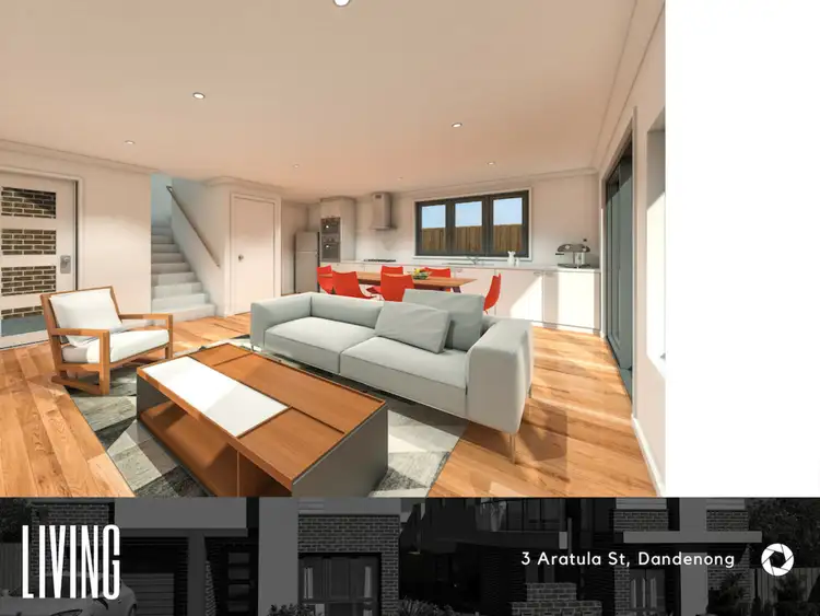 Sixth view of Homely townhouse listing, 1/3 Aratula Street, Dandenong VIC 3175