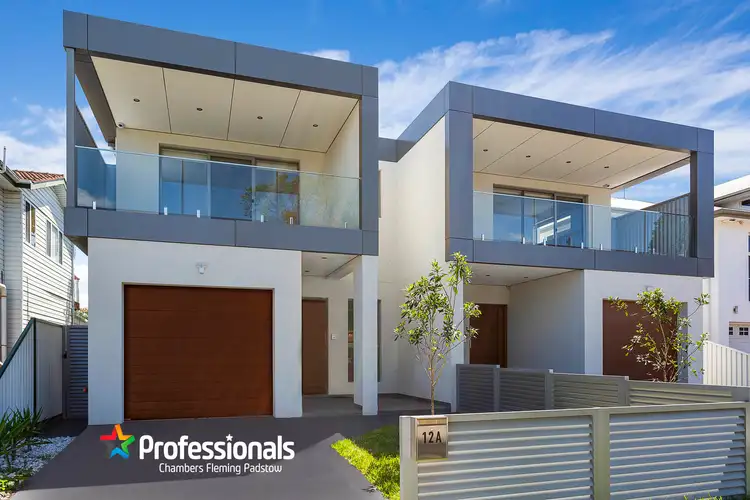 Main view of Homely semi-detached listing, 12A Parkview Avenue, Picnic Point NSW 2213