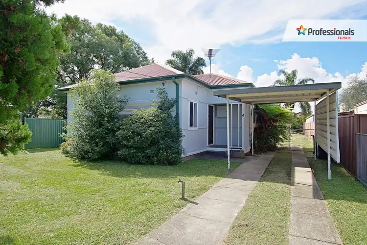 4 Fourth Avenue, Canley Vale NSW 2166